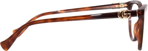 Vista 3 de Gucci GG1179O 006 53 Nuevas gafas para mujer, La HabanaOro-logo-006