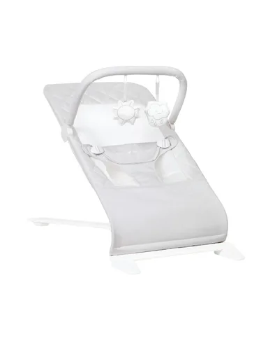 Vista 12 de Mecedora portátil Baby Delight Alpine Deluxe Para bebés 0 – 6 meses Paño color carbón