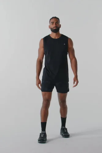 Vista 72 de Fabletics The One - Pantalón corto para hombre (forro), entrenamiento, natación, ligero, de secado rápido, bolsillo con cremallera, tejido elástico