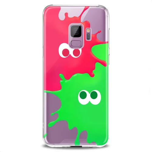 Vista 7 de Funda compatible con Samsung S24 S23 FE S22 Plus S21 Ultra S20+ S10 Note 20 S10e S9 Caras abstractas Diseño lindo Glam Abstracción Monsters Flexible