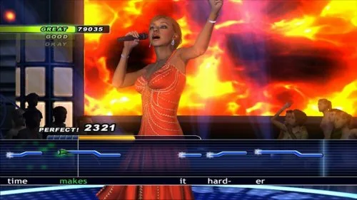 Vista 5 de Karaoke Revolution Presents American Idol Encore 2 with Microphone - Playstation 3