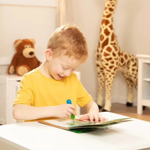 Vista 2 de Melissa & Doug On The Go Water Wow! Almohadilla de actividades para colorear reutilizable que se revela con agua - Selva
