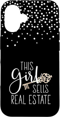 Vista 32 de This Girl Sells Real Estate - Bonita funda de regalo para iPhone 17