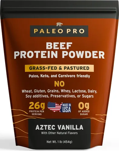 Vista 9 de Proteínas paleo en polvo, 1 libra/16 oz, de PaleoPro, 1