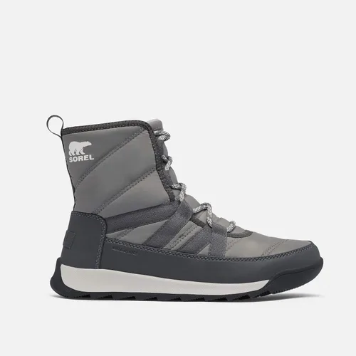 Vista 2 de SOREL Whitney Botas cortas con cordones para mujer, botas de invierno de nailon impermeables