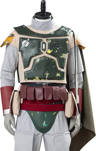Vista 5 de Disfraz de batalla para adultos para cosplay de Hunter Boba