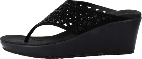 Vista 7 de Skechers - Sandalias de cuña para mujer