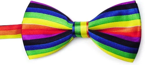 Vista 2 de Unisex tirantes y pajarita Combo Set (Arco iris)