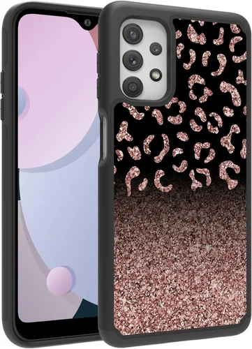 Vista 20 de Funda diseñada para Samsung Galaxy A32 (6.5 pulgadas), funda duradera para teléfono para niña bebé, negra, firmada para Galaxy A32 5G, funda Bebé