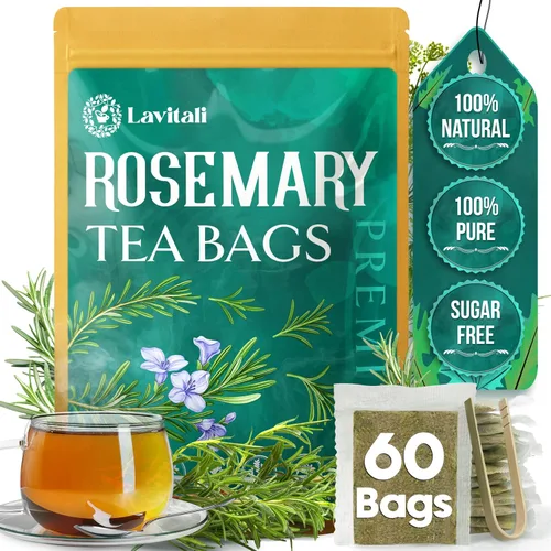 Vista 25 de Lavitali, Bolsas de té de raíz de bardana 60 bolsas, té de hierbas 100% puro Sin cafeína, bolsa de filtro ecológica rica en antioxidantes