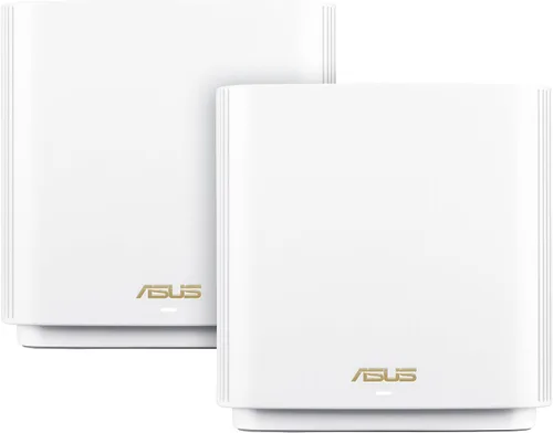 Vista 2 de ASUS ZenWiFi Sistema WiFi 6E de malla de triple banda para todo el hogar (ET9 2PK), cobertura de hasta 5,500 pies cuadrados, 7800 Mbps, nueva banda