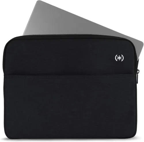 Vista 3 de Speck Transfer Pro-Pocket - Funda universal para laptop de 13 a 14 pulgadas con bolsillo frontal, funda protectora duradera para portátiles