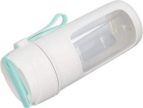 Vista 4 de 500ml Powerful Portable Blender Cup for Juice Smoothies Shakes USB Rechargeable Mixer Cup for Travel Exercise