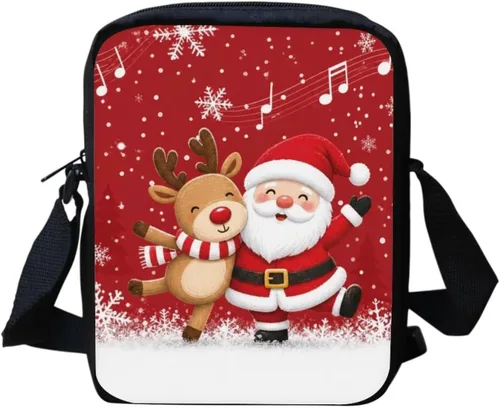 Vista 9 de HUGS IDEA Animales Cara Pequeña Crossbody Bolsos Bolso De Hombro Bandera estadounidense
