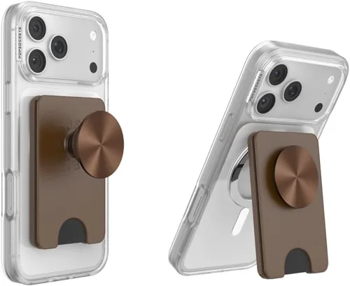 Vista 26 de Cartera para teléfono PopSockets con patada expandible, tarjetero para teléfono - Negro