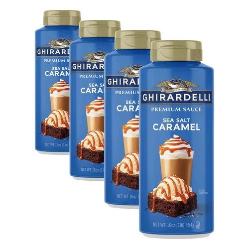 Vista 13 de GHIRARDELLI Salsa de caramelo premium, 16 onzas