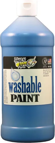 Vista 5 de Handy Art Pintura lavable de 16 onzas, color negro