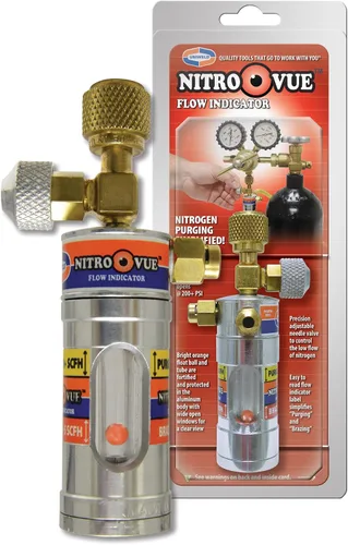 Vista 3 de Uniweld NV1 NitroVue indicador de flujo de nitrógeno
