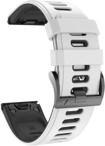 Vista 15 de Correa de reloj de 0.866 in para Garmin Forerunner 945 935 Fenix 5 5Plus Fenix 6 Pro silicona reloj inteligente banda liberación rápida correa