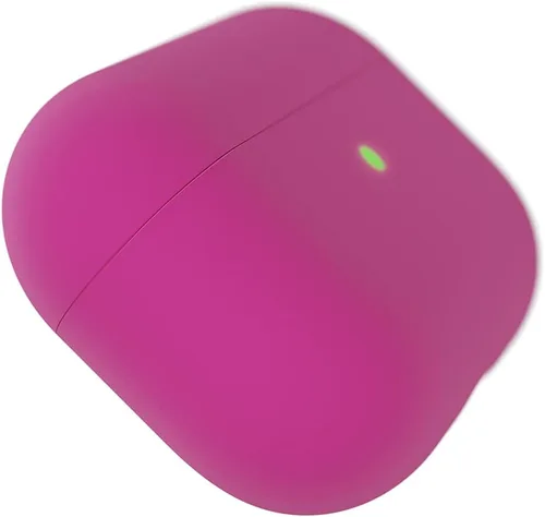 Vista 3 de OtterBox Funda suave al tacto para AirPods Pro - Fresa corta (rosa oscuro)