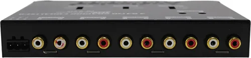 Vista 4 de Audiopipe Ecualizador gráfico de 4 bandas 1/2 Din con control de subwoofer EQ-4-V15 (15V)