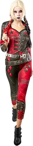 Vista 10 de Rubies II Disfraz de Harley Quinn de DC Comics Suicide Squad 2 para mujer aspecto principal Multi