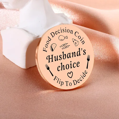 Vista 3 de Funny Decision Gifts for Men Women Annivesary Gifts for Women Men Husband Wife Food Decision Maker for Him Her Couple Birthday