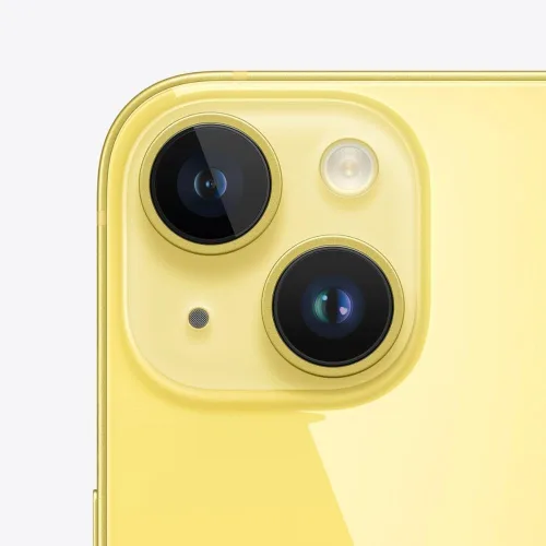 Vista 2 de Apple iPhone 14 256 GB - Color amarillo, desbloqueado (reacondicionado)