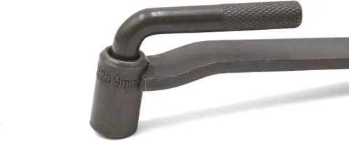 Vista 3 de uxcell Herramienta de reparación rápida de la llave de ajuste de la válvula de aire hexagonal universal de 0.354 in para motocicleta