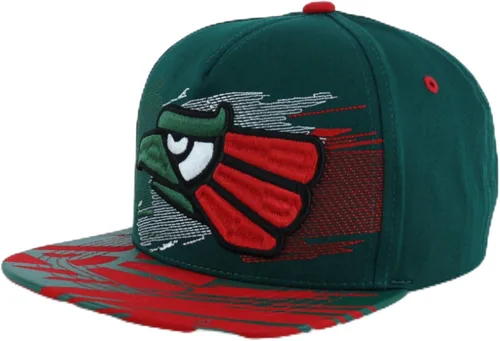Vista 20 de Hecho En Mexico Águila 3D Bordada Gorra Plana con Cierre Snapback Verde oscuro Negro 4