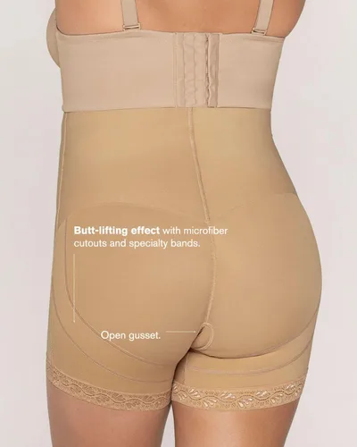 Vista 6 de Leonisa Body moldeador sin tirantes con control de abdomen para mujer