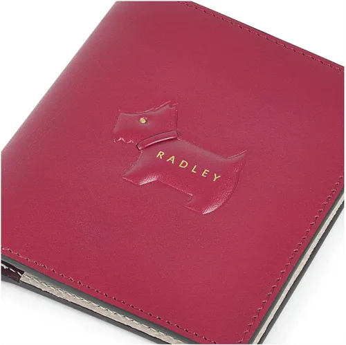 Vista 4 de RADLEY Tarjetero pequeño plegable de London Puffy, Frambuesa