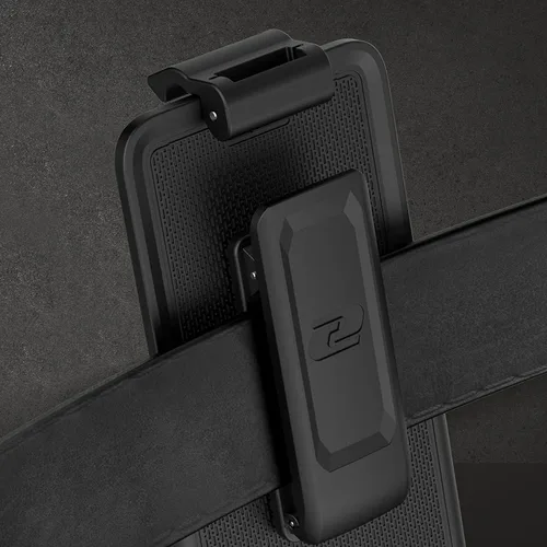 Vista 5 de Funda magnética Encased compatible con iPhone 14 con clip para cinturón Funda para teléfono (iPhone 14)