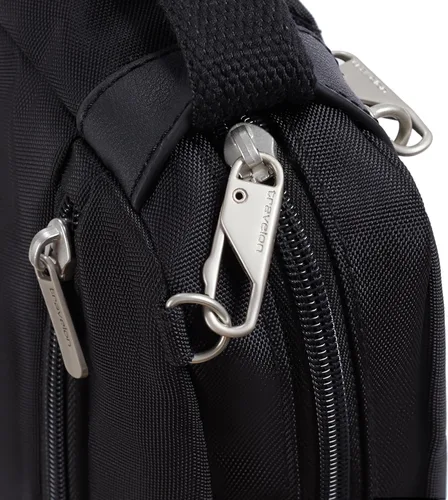Vista 2 de Travelon - Bolso bandolera Heritage antirrobo, pequeño Negro