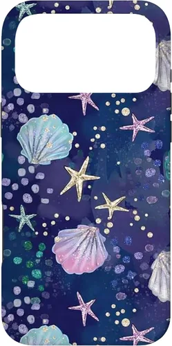 Vista 22 de Summer Aesthetic Seashell Purple Ocean Case for iPhone 17