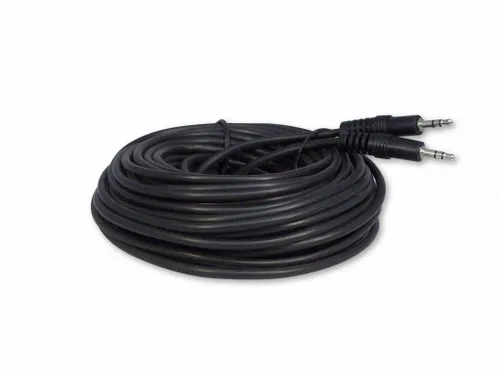 Vista 6 de YCS basics Cable de audio estéreo macho a macho de 100 pies de 0.1 in para auriculares/teléfono/cable MP3 - para tu puerto AUX de automóvil