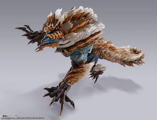 Vista 7 de TAMASHII NATIONS - Monster Hunter World Iceborne - Figura de acción Zinogre, Bandai Spirits S.H.MonsterArts