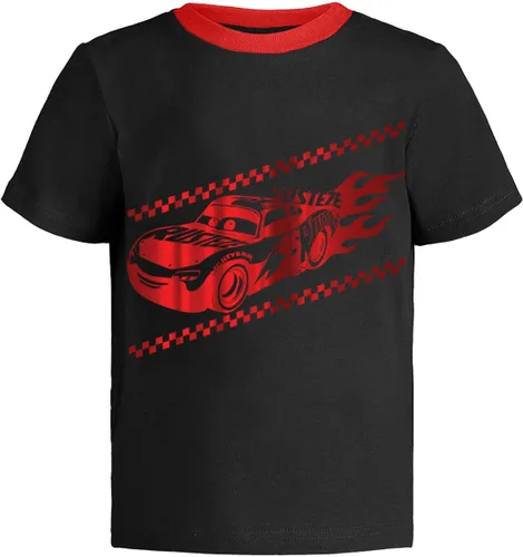 Vista 5 de Disney Camiseta gráfica Cars Lightning McQueen Pixar (juegos) Tow Mater Doc Cruz Finn Outfit Tee Niños Cumpleaños Ropa para niños