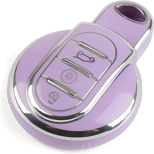 Vista 6 de Funda para llavero Mini Cooper, funda de TPU suave para llavero Mini Cooper 3ª generación F54 F55 F56 F57 F60