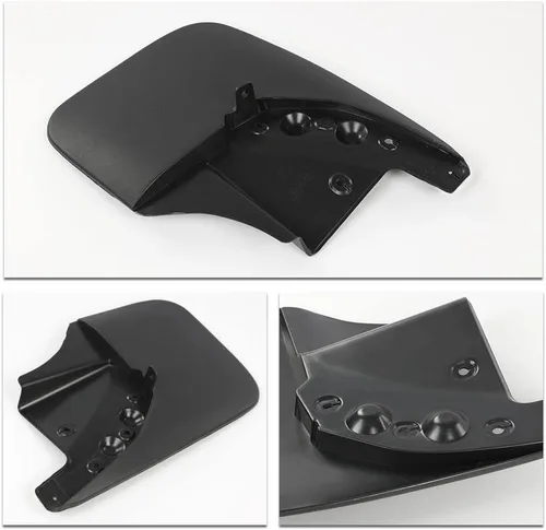 Vista 8 de CHEDA Protectores contra salpicaduras compatibles con Toyota Tundra 2007 2008 2009 2010 2011 2012 2013 sin bordes de rueda delanteros y traseros
