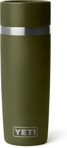 Vista 34 de YETI Rambler - Botella de viaje de 8 onzas, acero inoxidable, aislada al vacío con tapa a prueba de fugas, color negro