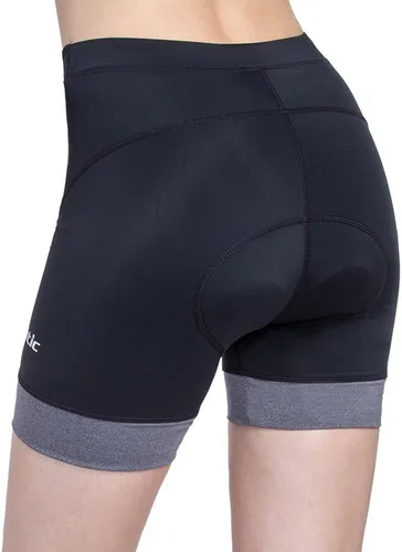 Vista 4 de Santic - Pantalones cortos de ciclismo para mujer con acolchado de gel 4D