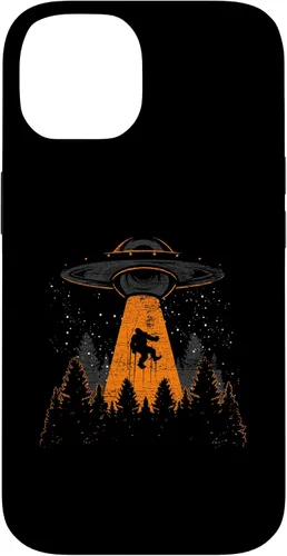 Vista 4 de Science Fiction Kryptide Sasquatch Alien UFO Myth Bigfoot Case for iPhone 17
