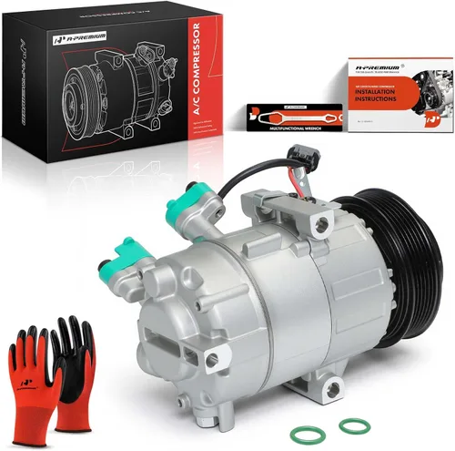 Vista 10 de A-Premium Compresor de aire acondicionado AC con embrague Compatible con Hyundai Elantra 2.0L 2017-2020