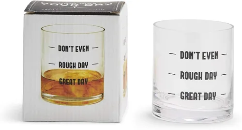 Vista 4 de Two's Company "Don't Even" - Doble cristal de moda antigua en caja de regalo