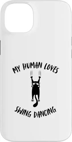 Vista 15 de My Human Loves Swing Dancing - Cat Parent Hobby Lover Case for iPhone 16