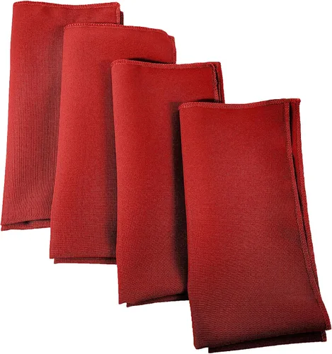 Vista 34 de LA Linen Paquete de 10 servilletas de popelina de poli, servilletas de tela suave, servilletas lavables y reutilizables, servilletas de mesa