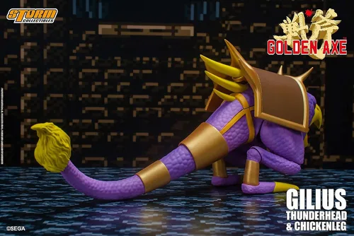 Vista 11 de Storm Collectibles Storm COLL Hacha dorada GILIUS Thunderhead & Chicken L 1/12 AF