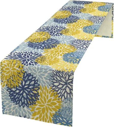 Vista 37 de YCness Camino de mesa con estampado de vaca, piel de vaca marrón, estilo occidental, decoración de casa de campo para el hogar, cocina, comedor, 13