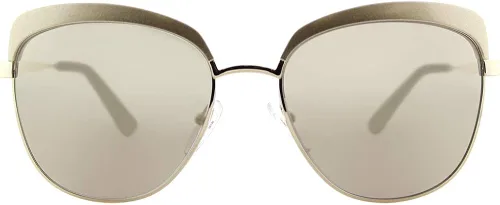 Vista 2 de Prada PR51TS VAQ1C0 - Lentes de sol redondos de oro pálido metalizado PR51TS categoría